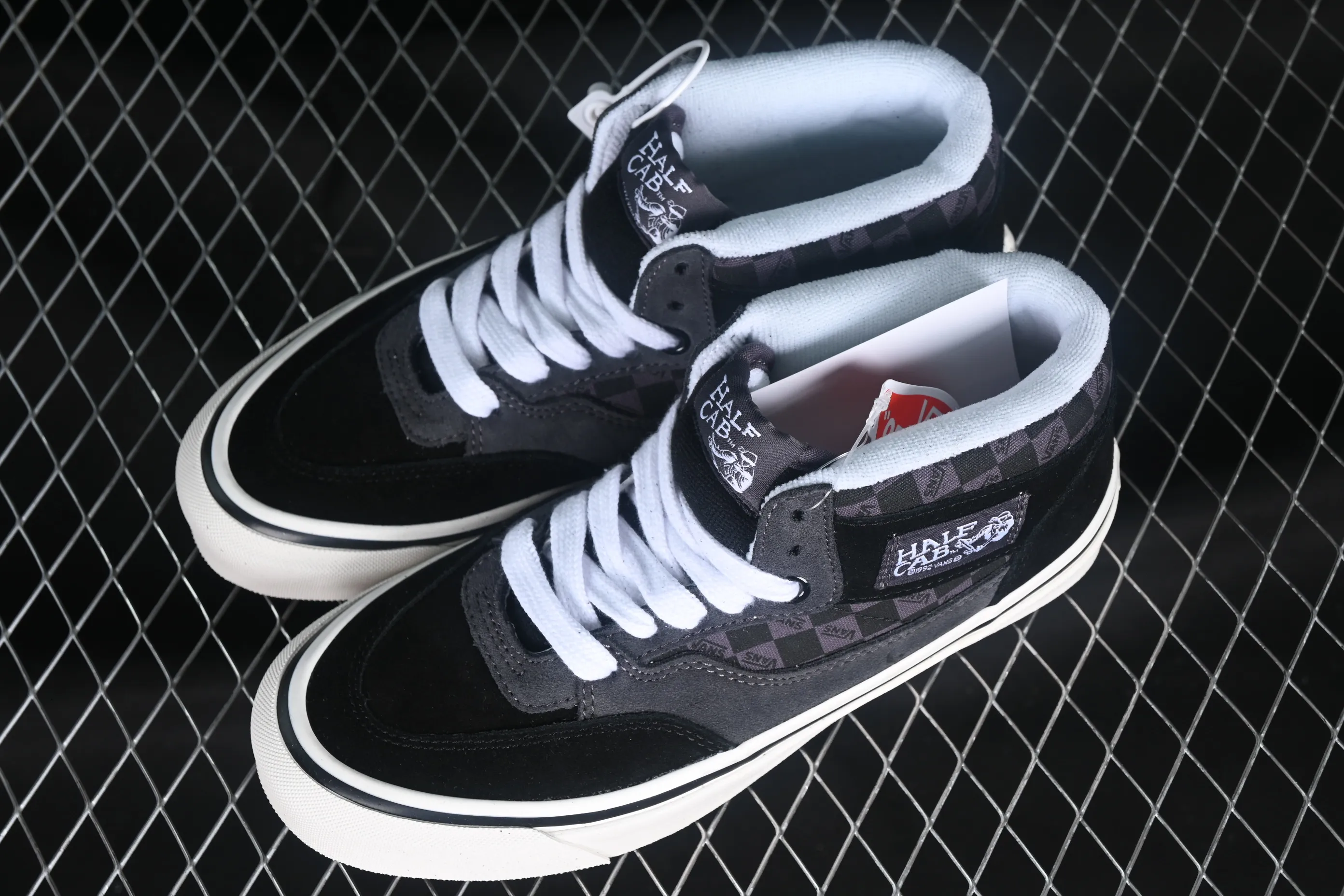 All Categories Vans Vans Series Vans Mid Vans China Vans Half Cab 33 DX Black Gray Anaheim American Retro Casual Skateboard Shoes VN0A5KX6BPO